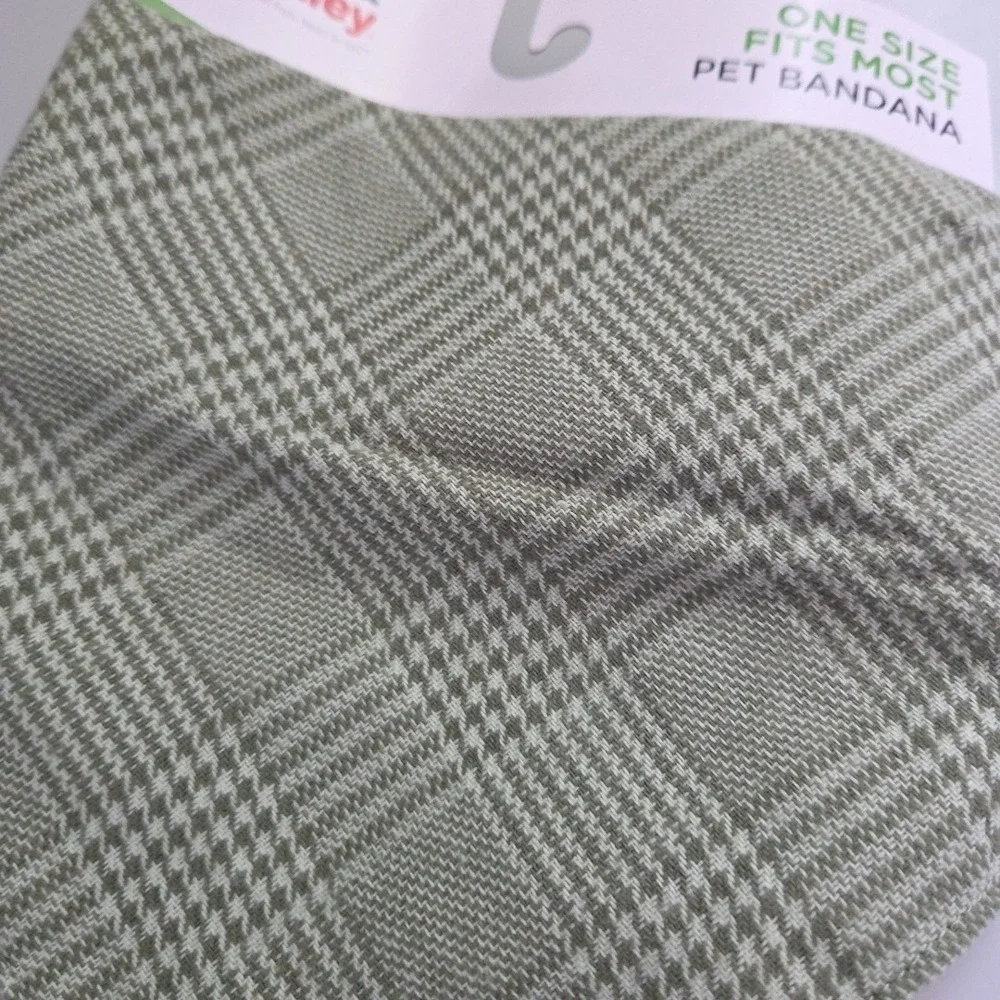 Boots & Barkley‎ Tweed Full Tie Dog Bandana Sage Green